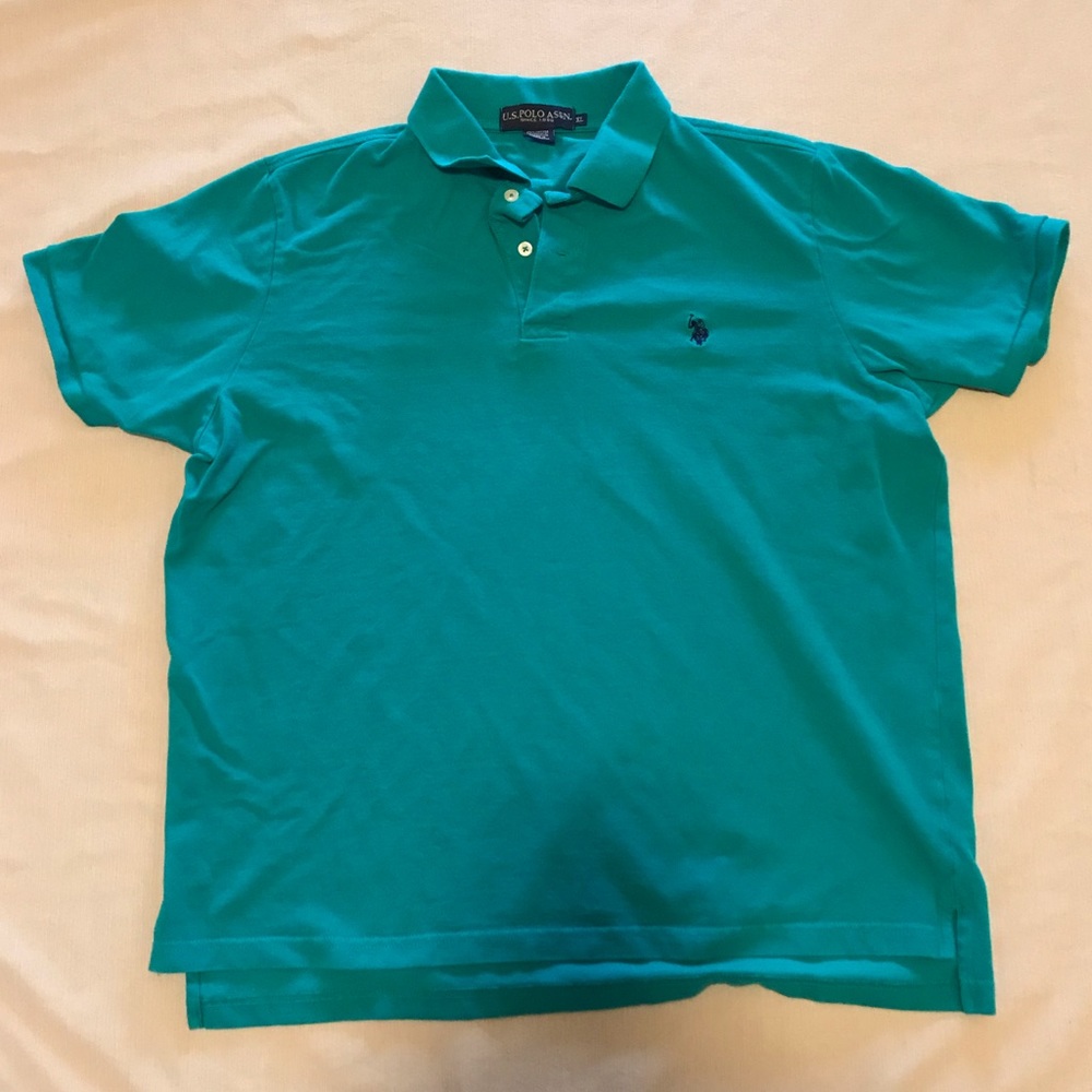 US Polo XL Teal Polo Shirt